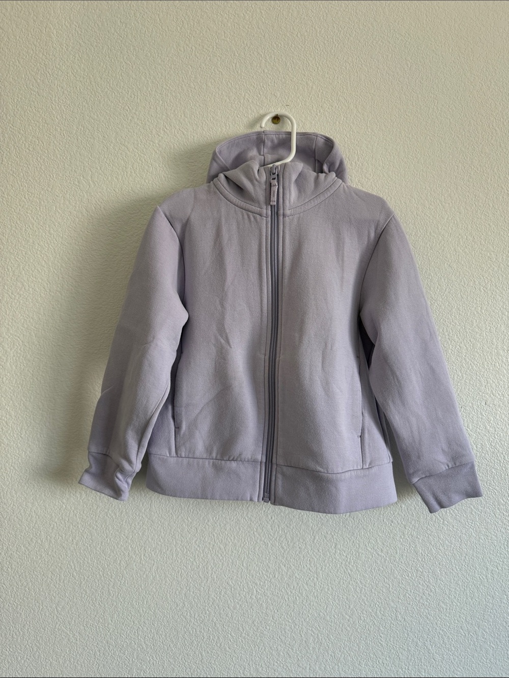 Uniqlo Kids Lavender Zip-Up Hoodie Jacket